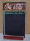 Wooden Coca-Cola Chalkboard Sign