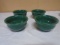 Set of 4 Longaberger Pottery Bowls