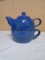 Pier 1 Teapot and Cup Set