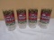 Set of (4) Vintage Coca-Cola Glasses