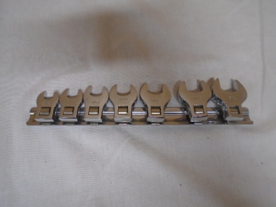 7pc Set of 3/8" Drive Crows Feet