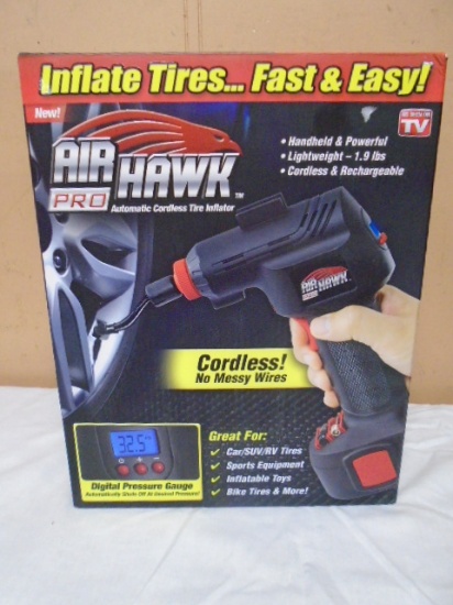 Airhawk Pro Automatic Cordless Tire Inflator