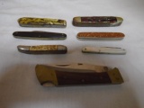 7pc Group of Vintage Pocket Knives