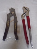 Craftsman Robo Grip Pliers & Pair of Water Pump Pliers