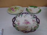 3pc Group of Vintage Plates