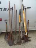 Large Group of Lawn and Garden Tools