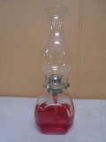 Glass Oil Lamp