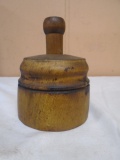 Antique Wooden Mutter Mold