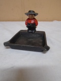 Vintage Dale Craft Cast Iron Ash Tray