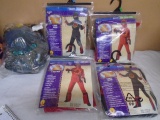 4 Boys Ninja & 1 Halo Spartan Locke Holloween Costumes