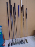 Group of Golf Clubs