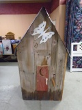 Rustic Outdoor Outhouse Décor Piece