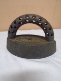 Antique Star Sad Iron No 3