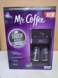 Mr. Coffee 12 Cup LED Touch Display Coffee Maker