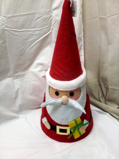 Cone Head Santa Decoration