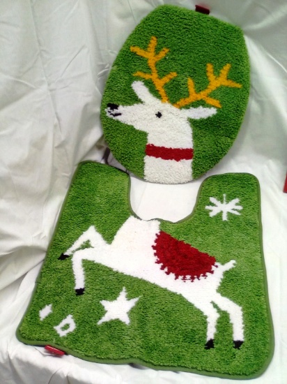 Reindeer Bath Set