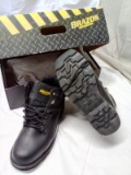 Brazos Black Men's Steel Toe Workboot size 9.5D