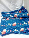 Santa Microfleece Blanket