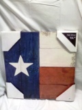 Canvas Texas State Flag Hanging Art Piece