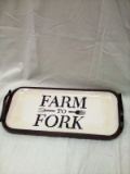 Farm To Fork Service Tray