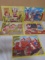 Group of 5 Vintage 1980 Campbell Kids Puzzles