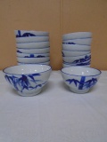 Set of 16 Royal Sequil Bowls