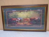 Beautiful Framed & Matted Horse Print