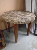 Round Pub Height Dining Table