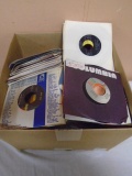 Group of 300+ Assorted 45 RPM Records