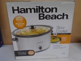 Hamilton Beach 6 Qt Slow Cooker w/Lid Latch