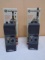 (2) GE 40 Channel Handheld CB's