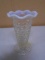 Fenton Moonstone Hobnail Vase