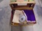 Large Box of Crafting Supplies & Felt