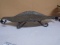Decorative hammered Metal Table Top Tray Dish