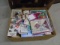 Large Box of Crafting Supplies & Needle Point