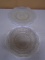 Hobnail Opalescent Moonstone Bowl & Platter