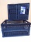 (2) Brand New Folding Crates