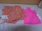 XL Wrap Dress & Large Pink Tank