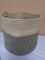 Large Cotton Rope Woven Basket