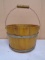 Vintage Wooden Bucket