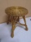 Round Wicker Stool