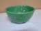Vintage Green Ceock Bowl
