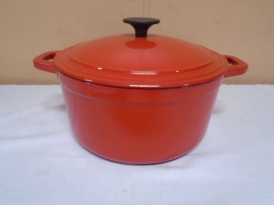 Martha Stewart Porcelain Over Cast Iron Dutch Oven