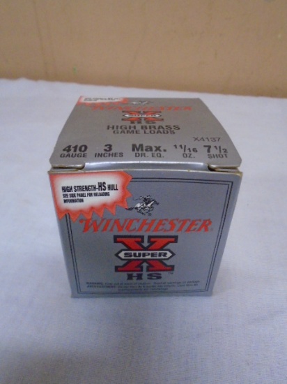 25 Round Box of Winchester 410 Shotgun Shells