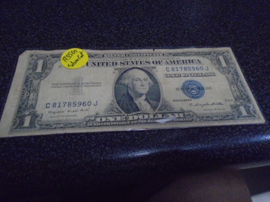 1935 G One Dollar Silver Certificate