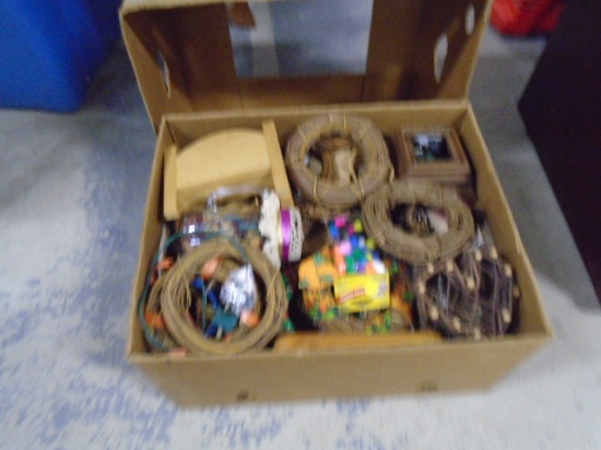 Large Box of Crafting Supplies