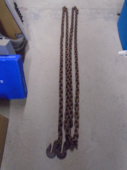 20ft Heavy Duty Log Chain w/ Both Hooks