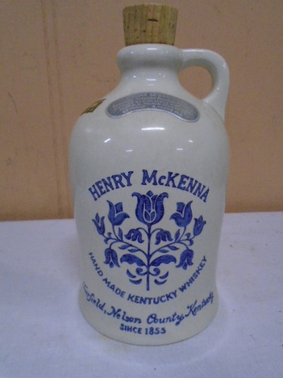 Henry McKenna Kentucky Whiskey Crock Jug