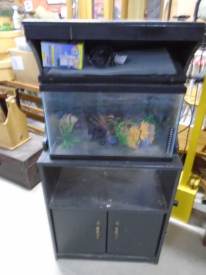 Aquarium On Stand w/ Accessories