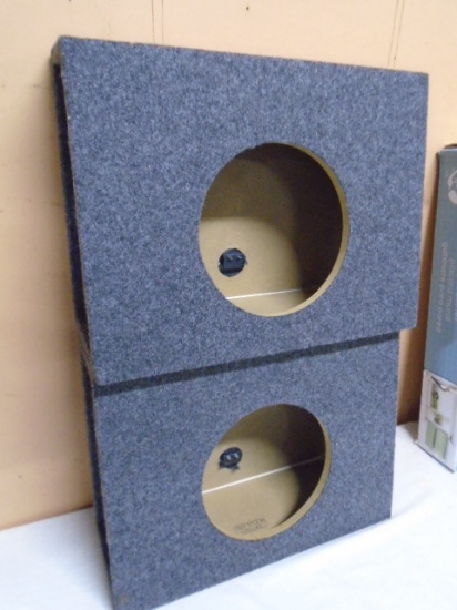 2 Brand New 9" Speaker Boxes